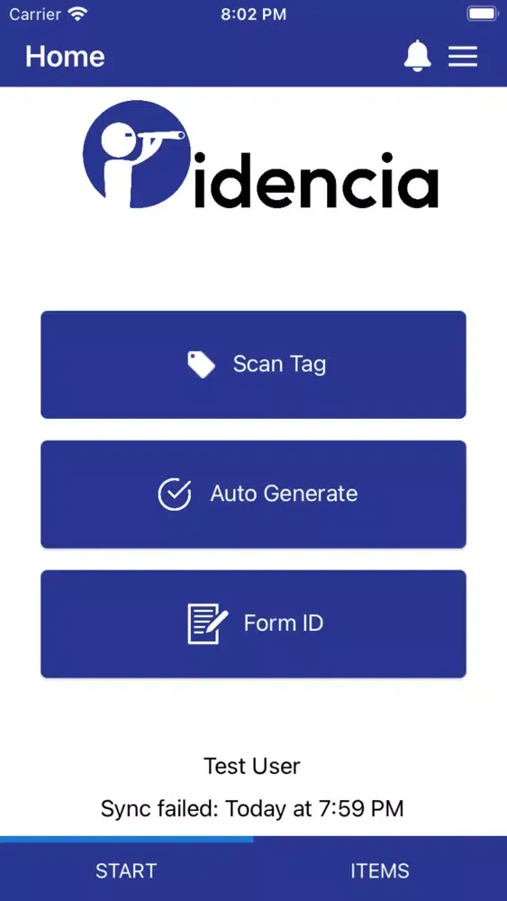 Idencia (zebra scanner only)应用截图